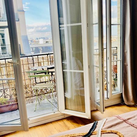 Appartamento Chambre au calme à Montmartre near Sacré-Coeur ! Parigi Esterno foto